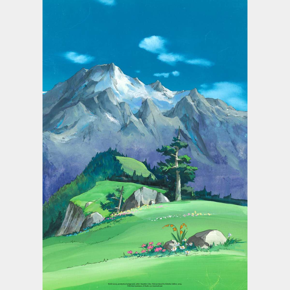 Heidi - Moutain - Fine Art Print