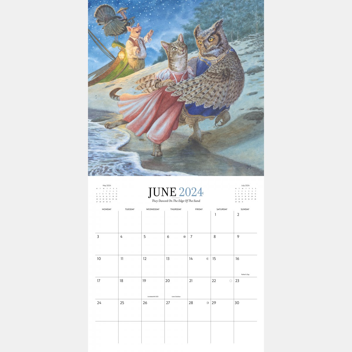 Chris Dunn The Wind in the Willows 2024 Calendar Liber Distri Art