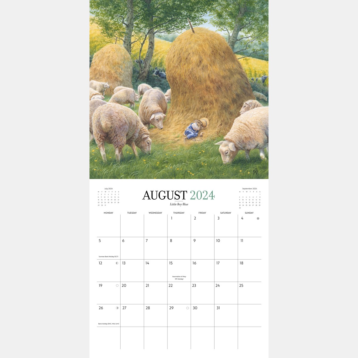 Chris Dunn The Wind in the Willows 2024 Calendar Liber Distri Art